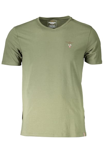 AERONAUTICA MILITARE GREEN MAN OUTDOOR T-SHIRT