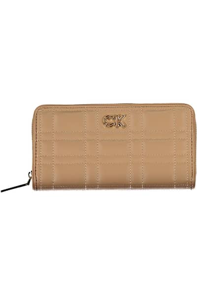 CALVIN KLEIN WOMEN'S WALLET BEIGE