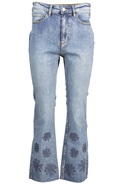 DESIGUAL WOMEN'S DENIM JEANS BLUE