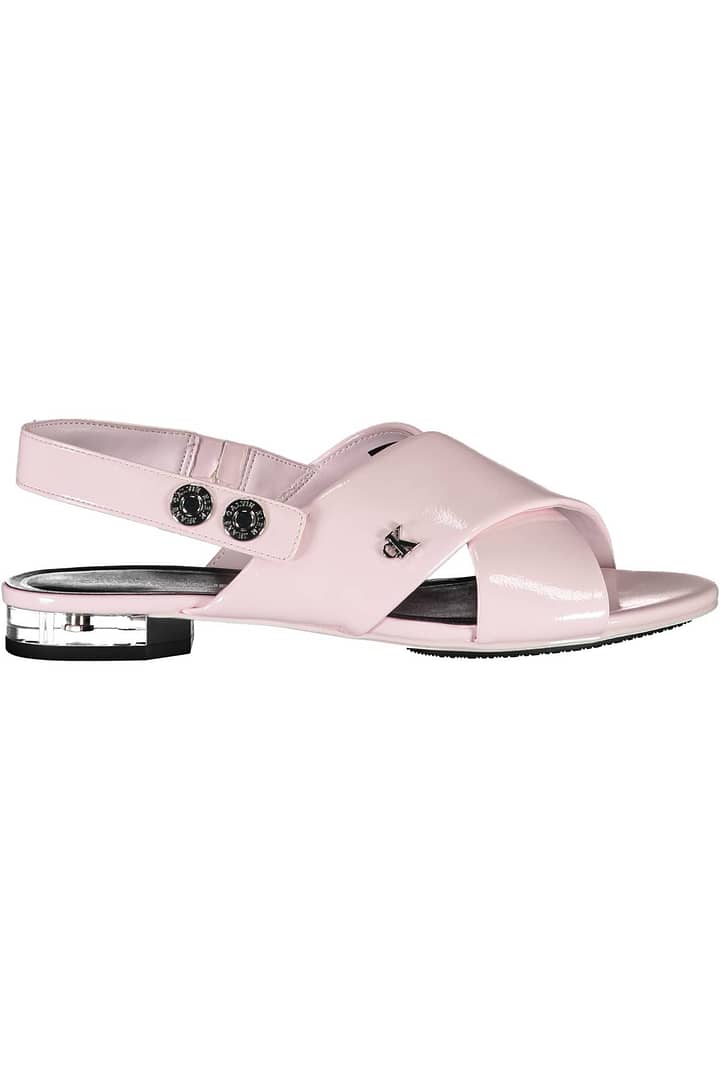 CALVIN KLEIN PINK WOMAN SANDAL SHOES