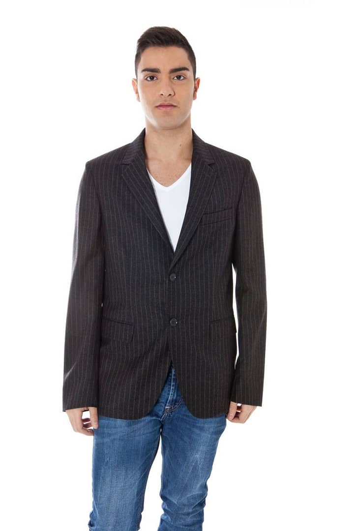 CALVIN KLEIN GRAY MEN'S CLASSIC JACKET