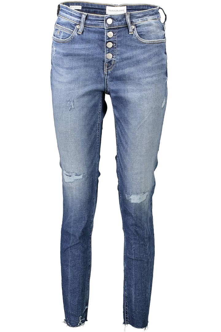 CALVIN KLEIN WOMEN'S DENIM JEANS BLUE