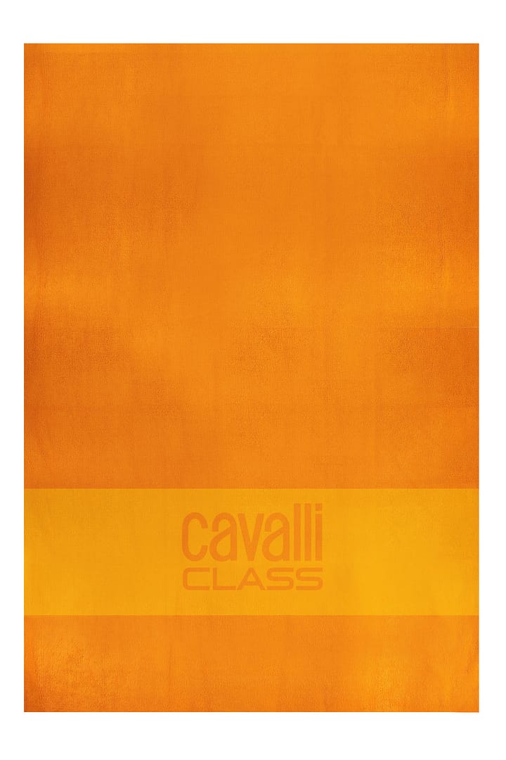 CAVALLI CLASS WOMEN'S BEACH TOWEL ORANGE