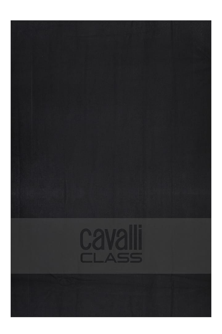 CAVALLI CLASS MEN'S BEACH TOWEL BLACK