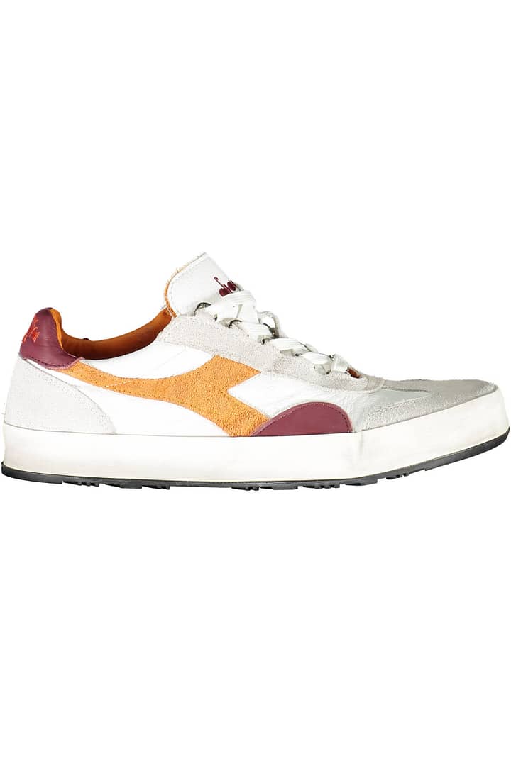 DIADORA MEN'S WHITE SPORTS SHOES