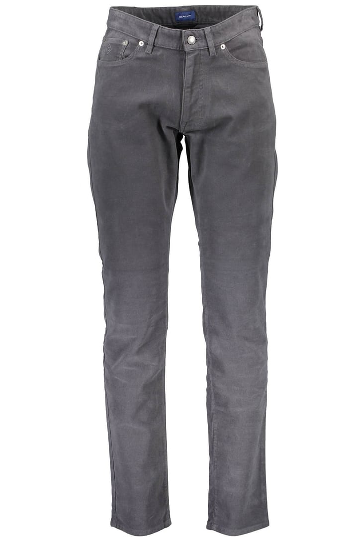 GANT GRAY MEN'S TROUSERS