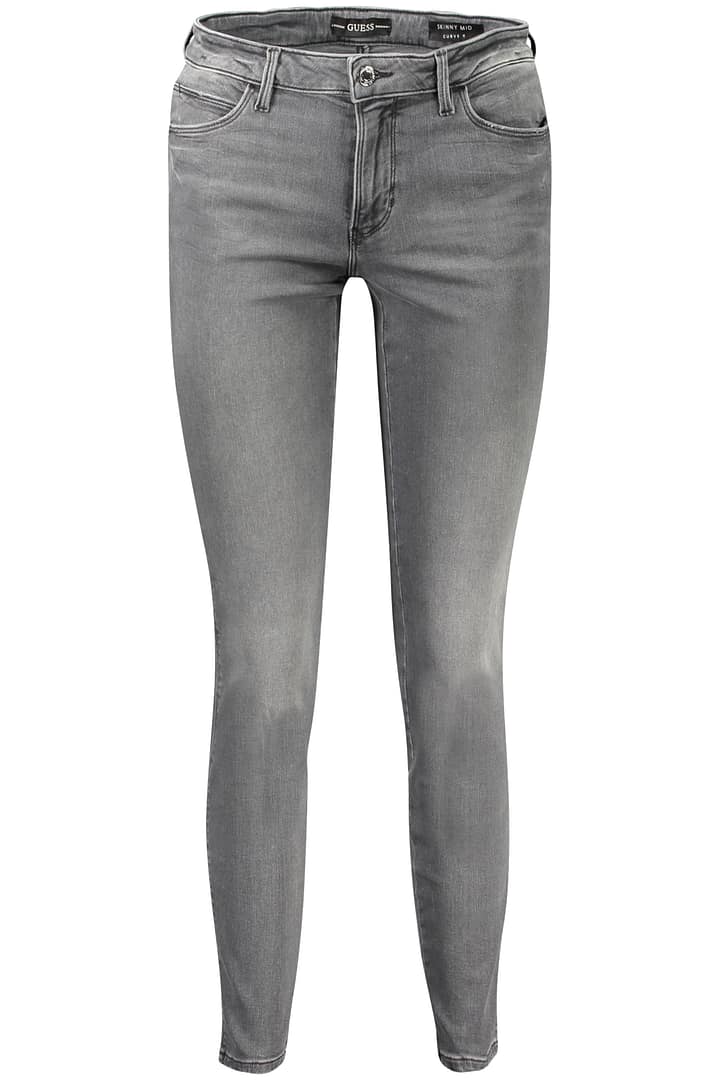 GUESS JEANS WOMEN'S GRAY DENIM JEANS