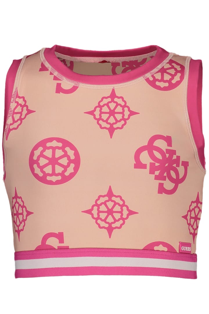 GUESS JEANS TOP GIRL PINK