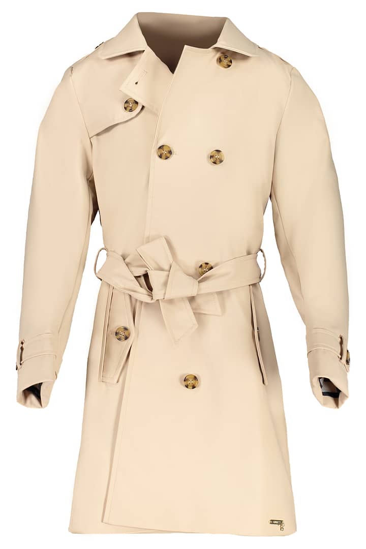 GUESS JEANS TRENCH COAT FOR GIRLS BEIGE