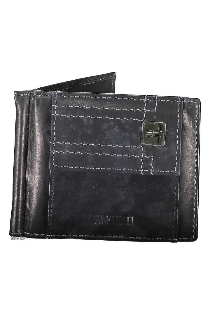 LANCETTI BLACK MEN'S WALLET