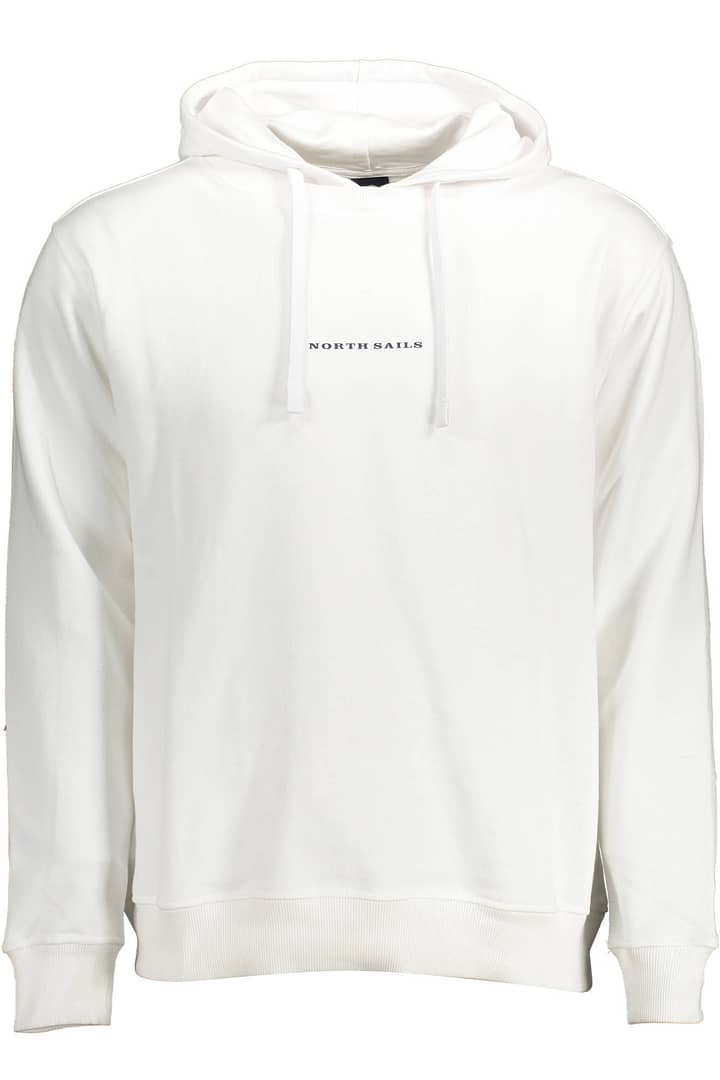 NORTH SAILS MEN'S ZIP-UP SWEATSHIRT WHITE