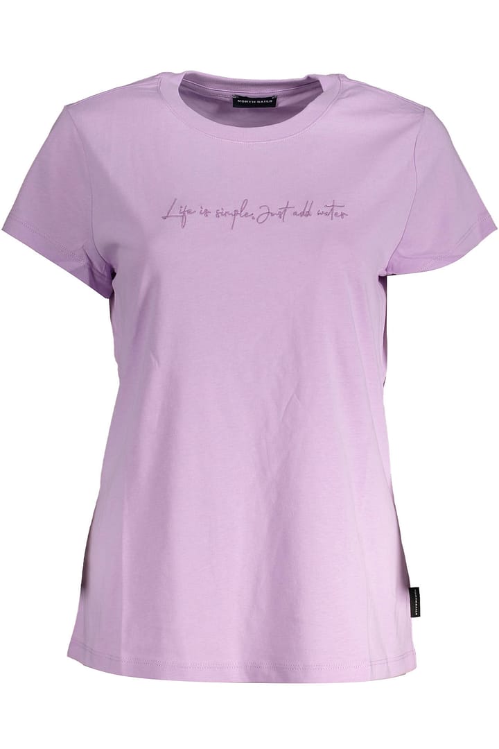 NORTH SAILS PINK WOMEN'S SHORT SLEEVE T-SHIRT