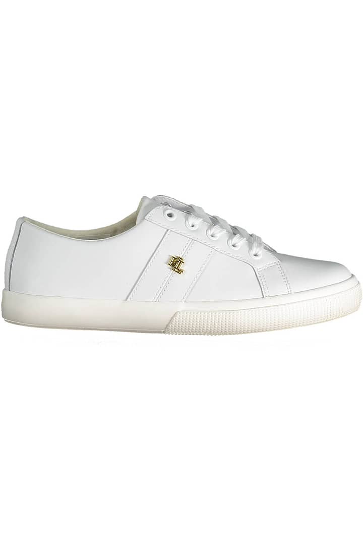 RALPH LAUREN WHITE WOMEN'S SPORT SHOES