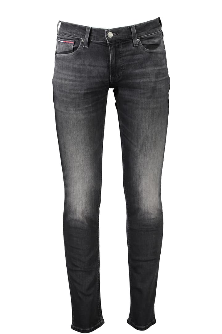 TOMMY HILFIGER MEN'S BLACK DENIM JEANS