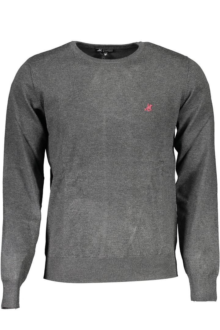 US GRAND POLO MEN'S GRAY SWEATER