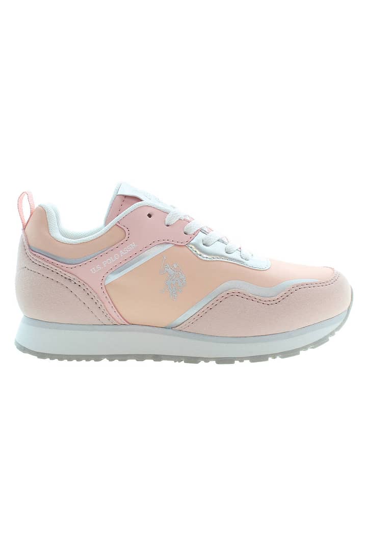 US POLO BEST PRICE PINK GIRL SPORT SHOES