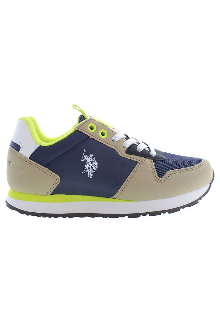 US POLO BEST PRICE BLUE SPORTS SHOES FOR CHILDREN