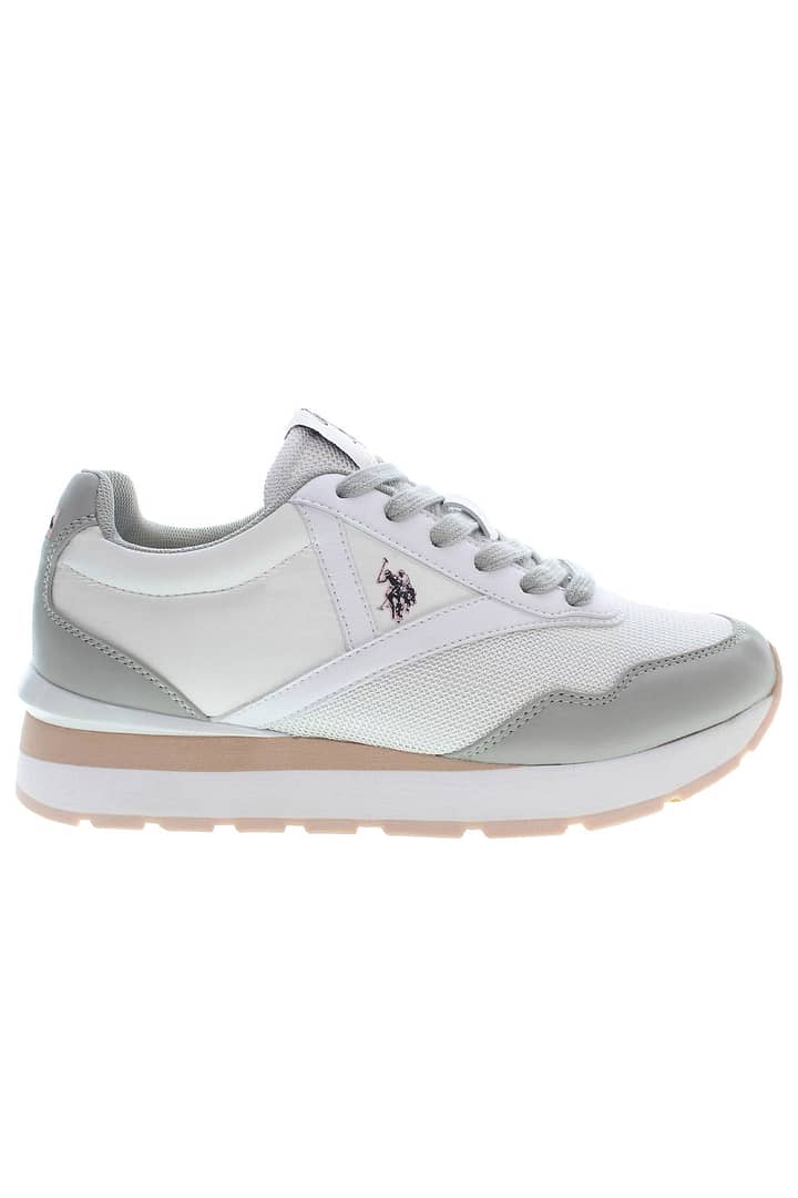 US POLO BEST PRICE WHITE WOMEN'S SPORTS SHOES