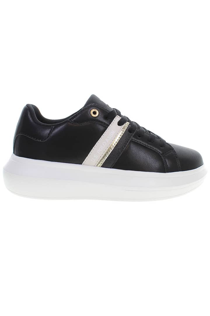 US POLO BEST PRICE BLACK WOMEN'S SPORTS SHOES