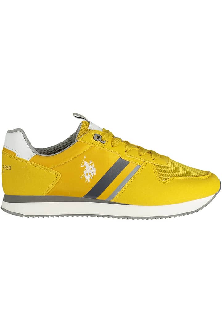 US POLO BEST PRICE YELLOW MAN SPORT SHOES