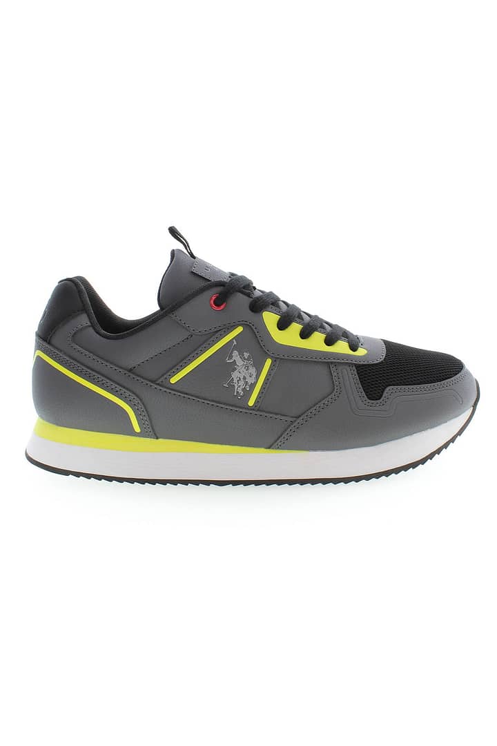 US POLO BEST PRICE GRAY MEN'S SPORTS SHOES
