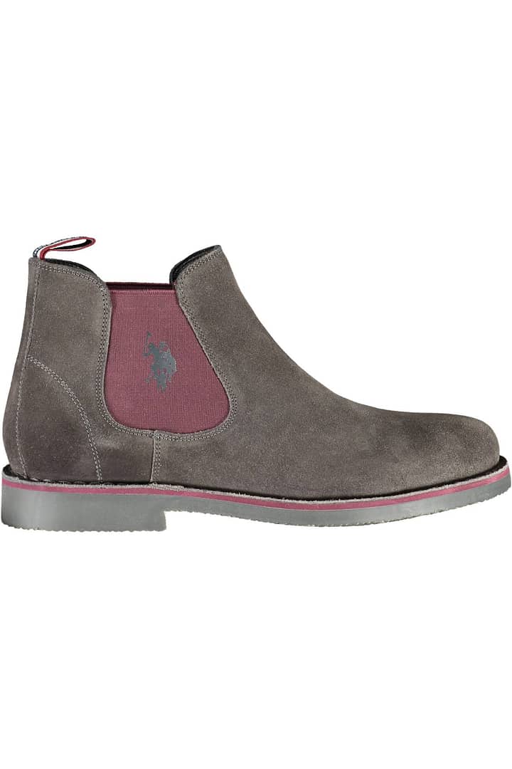 US POLO BEST PRICE GRAY MEN'S FOOTWEAR BOOT
