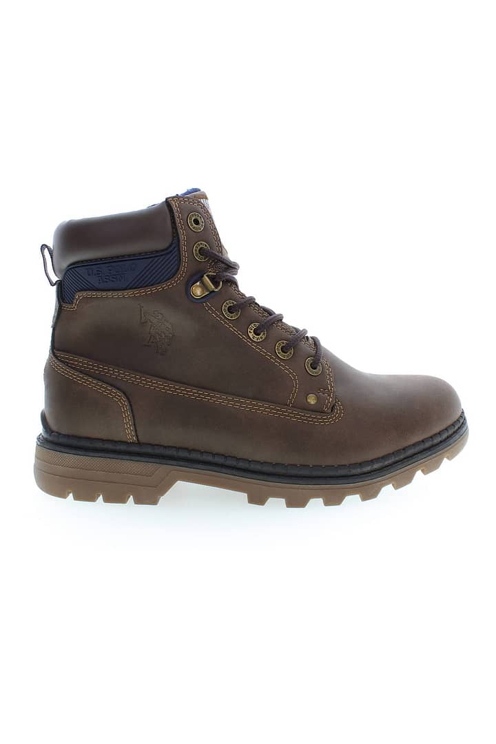 US POLO BEST PRICE BROWN MEN'S BOOT FOOTWEAR